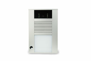 Mura ip door station, 1 button, audio version. KNX video-door communicationKNX video-door communication, SIP, outdoor unit, serie MURA IP, Ref. MIP-T1