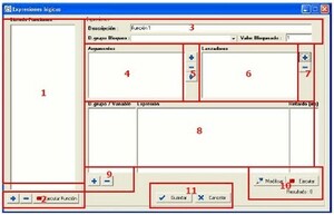 Logic and function module (EDOMO BASIC/BLIND)