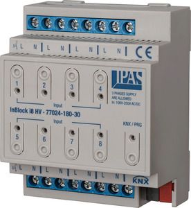 InBlock i8 HV - 8 Inputs (230V), Ref. 77024-180-30