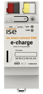 KNX GATEWAY FOR VEHICLES CHARGING STATION,  ISE SMART CONNECT KNX E-CHARGE , Ref. 1-0004-016