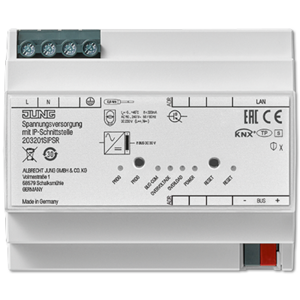 KNX power supply 320 mA with IP interface, Ref. 203201SIPSR