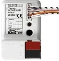 KNX universal interface, 4 inputs, potential free, for switch wall box, colour, Ref. 2076-4 T