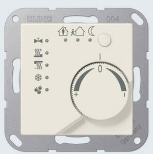 KNX room temperature controller white