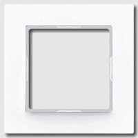 Simple frame, serie A CREATION, alpine white, Ref. AC 581 WW