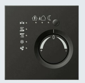 KNX room temperature controller  anthracite, Ref. AL 2178 AN