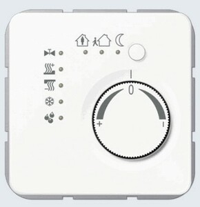 KNX room temperature controller  alpine white