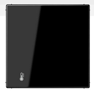KNX room autostat black, Ref. LS 2178 ORTS SW