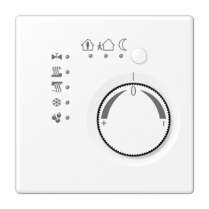 KNX room temperature controller white alpine matt
