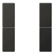 Tastensatz komplett 2fach, Ref. LS 502 TSA SW