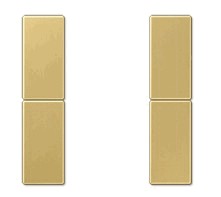 Tastensatz komplett 2fach, Ref. ME 2502 TSA C