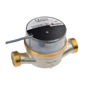 KNX watermeter cool / warm, Qn=4m³/h, DN20, surface, serie FACILITY WEB, Ref. 85113