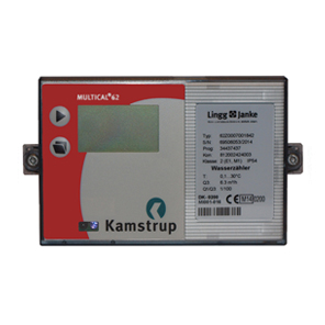 KNX heat meter / watermeter, warm, Kamstrup, DN15, Ref. 85971