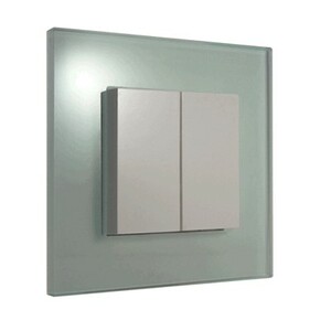 Quintuple frame, serie EXCLUSIV 55, glass, mint, Ref. 86335