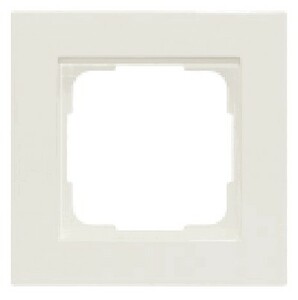 COVER FRAME 1 GANG, PURE WHITE AL. RAL 9010, Ref. 86571-RW