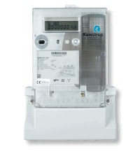 KNX energy counter, active / reactive, bidirectional, EZ 351 C4, con toroidal connection, for three-phase current, 4 tariffs, surface, Ref. 87750
