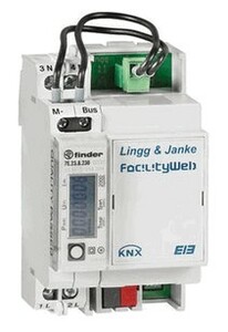 KNX energy counter, active, with direct measurement, for single-phase current, 32A, DIN rail, Ref. 87763