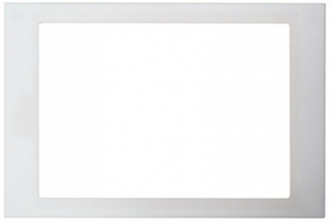 Frame for KNX touch panel, white, Ref. 88015