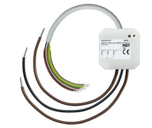 Shutter Actuator 1-fold, flush mounted, 6A, with 4 binary inputs, Ref. JAL-B1UP.02