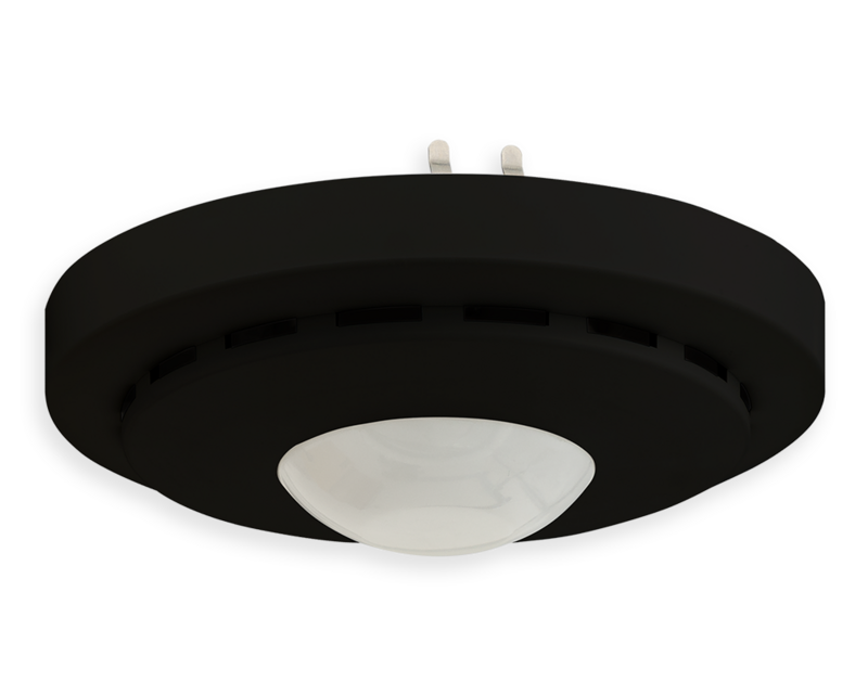 KNX Combi-Presence Detector 360° with room climate sensors, Black matt., Ref. SCN-KP360K306.03