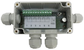 KNX temperature sensor, DIN rail / flush mount / surface, Ref. SCN-RT6AP.01