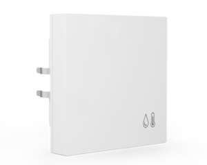 KNX humidity / temperature sensor, white glossy , Ref. SCN-TFS55.01