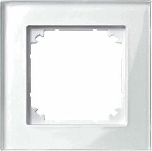 Frame white crystal, 1 channel
