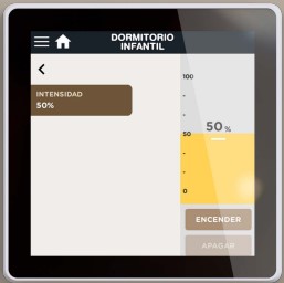 Controlador de estancias ONNA T 4", blanco, Ref. OT01B