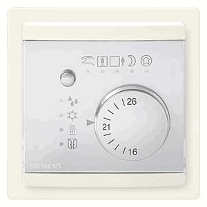 Room Temperature Controller UP 254K, DELTA style titanium white//metallicsilver