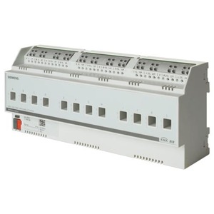 KNX switching actuator, 12 binary outputs , 230VAC, 16A / 20A C-load, Ref. 5WG1534-1DB61