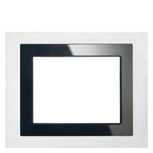 S 588/13 - Design frame for touch panel UP 588/..3, stainless steel design