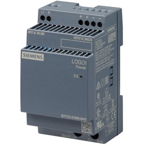 LOGO!POWER 24 V / 2.5 A Stabilized power supply input: 100-240 V AC output: DC 24 V / 2.5 A 1-phasig DC 24 V/2.5 A