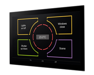 PureKNX Trend 16" Touch Screen with web server.