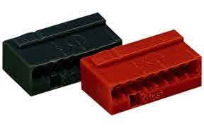 KNX bus terminals, red/black, red/black, Ref. WAGOCLEMA8RN