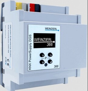 KNX power supply, DGS 366, 640mA, with additional output and with diagnosis, Ref. 5207