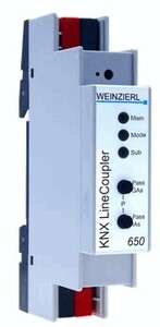KNX line / area coupler, TP LineCoupler 650, Ref. 5233
