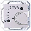 Room control unit with 2 push-buttons, plastic housing, white without temperature sensor